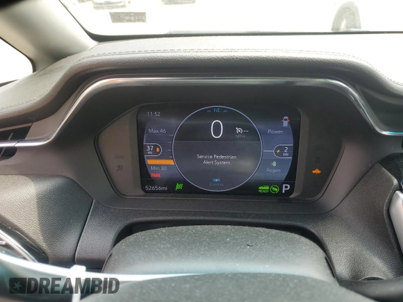 2023 Chevrolet Bolt EV 2LT z VIN 1G1FX6S0XP4162154, wystawiony jako Copart lot #61014175 z przebiegiem 52 656 mil mil oraz Szkoda całkowita • Salvage title. Historia ofert i sprzedaży dostępna na DreamBid. Obrazek 9.