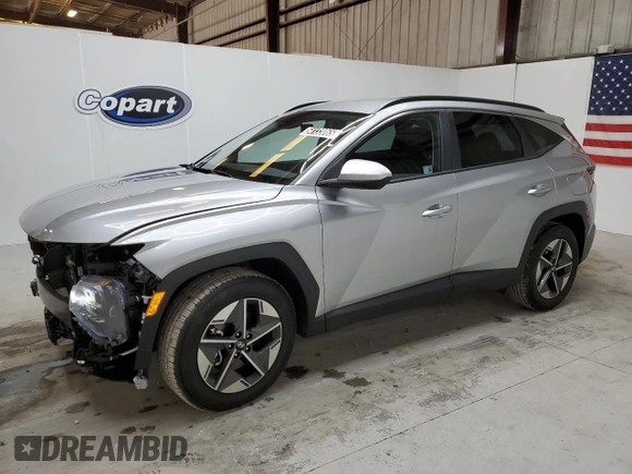 2025 Hyundai Tucson SEL with VIN 5NMJB3DE0SH480811, listed as a Copart auction lot 54133065 with 11,105 mi miles and Clean Title. Bid and sale history available at carsss.com. Image 1.