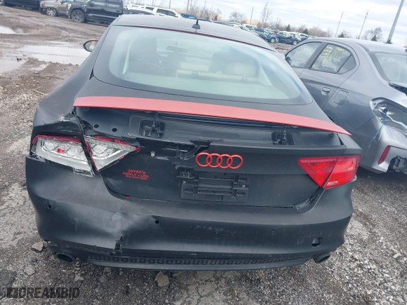 2013 Audi A7 3.0 Prestige with VIN WAU2GAFC4DN081943, listed as a IAAI auction lot 41599395 with 129,458 mi miles. Bid and sale history available at carsss.com. Image 16.