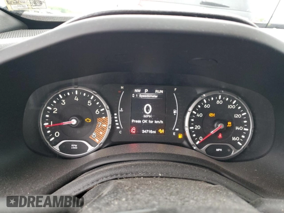 2021 Jeep Renegade Sport с VIN ZACNJDAB7MPM95563, выставлен на аукционе Copart как лот 56203725 с пробегом 34 716 миль миль и Списание • Salvage title. История ставок и продаж доступна на DreamBid. Изображение 9.