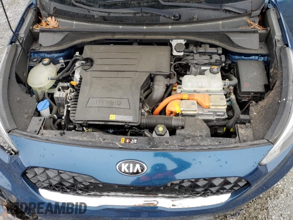 2020 Kia Niro LX with VIN KNDCB3LCXL5400086, listed as a Copart auction lot 49787675 with 66,067 mi miles and Salvage Title. Bid and sale history available at DreamBid. Image 11.