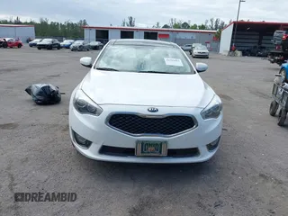 2015 Kia Cadenza Premium with VIN KNALN4D79F5178379, listed as a IAAI auction lot 41594983 with 56,205 mi miles. Bid and sale history available at carsss.com. Image 12.