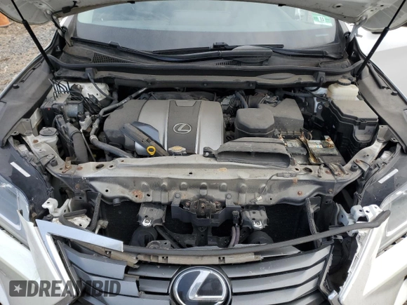 2017 Lexus RX with VIN 2T2BZMCAXHC061802, listed as a Copart auction lot 46859235 with 55,852 mi miles and Salvage Title. Bid and sale history available at carsss.com. Image 12.