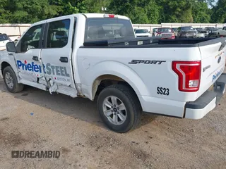 2015 Ford F-150 XL with VIN 1FTEW1CP3FKD56331, listed as a IAAI auction lot 42394322 with 203,134 mi miles and . Bid and sale history available at DreamBid. Image 3.