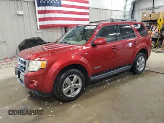 2008 Ford Escape Limited z VIN 1FMCU94118KA52127, wystawiony jako Copart lot #58146655 z przebiegiem 162 824 mil mil oraz Czysty tytuł • Clean title. Historia ofert i sprzedaży dostępna na DreamBid. Obrazek 1.
