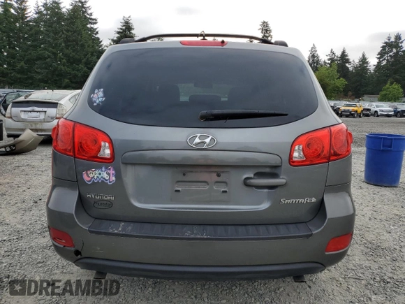 2009 Hyundai Santa Fe GLS z VIN 5NMSG13DX9H251596, wystawiony jako Copart lot #60232075 z przebiegiem 127 580 mil mil oraz Szkoda całkowita • Salvage title. Historia ofert i sprzedaży dostępna na DreamBid. Obrazek 6.