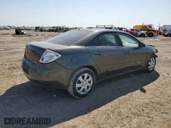 2006 Pontiac G6 6-Cyl with VIN 1G2ZG558764256947, listed as a Copart auction lot 51985735 with 208,872 mi miles and Salvage Title. Bid and sale history available at carsss.com. Image 3.