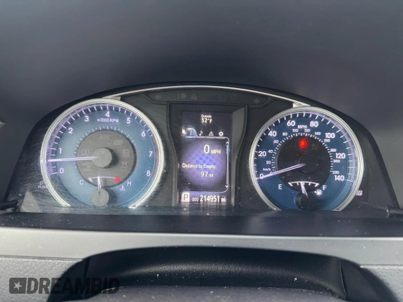 2015 Toyota Camry XLE с VIN 4T4BF1FK7FR449314, выставлен на аукционе Copart как лот 58626795 с пробегом 214 951 миль миль и Чистый • Clean title. История ставок и продаж доступна на DreamBid. Изображение 8.