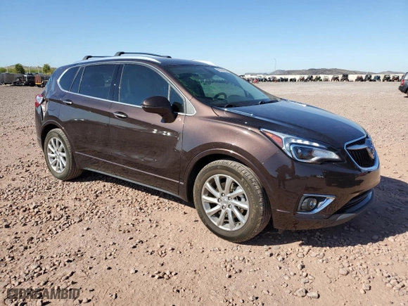 2020 Buick Envision Essence with VIN LRBFXCSA1LD207733, listed as a Copart auction lot 50163535 with 20,264 mi miles and Salvage Title. Bid and sale history available at carsss.com. Image 4.