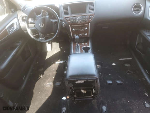 2019 Nissan Pathfinder SV with VIN 5N1DR2MM6KC629789, listed as a Copart auction lot 80566844 with 0 mi miles and Salvage Title. Bid and sale history available at carsss.com. Image 8.