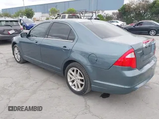 2012 Ford Fusion SEL with VIN 3FAHP0JG5CR409020, listed as a IAAI auction lot 42074553 with 90,962 mi miles. Bid and sale history available at carsss.com. Image 3.