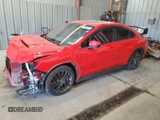 2022 Subaru WRX Premium with VIN JF1VBAF63N9015974, listed as a Copart auction lot 48869695 with 38,752 mi miles and Salvage Title. Bid and sale history available at DreamBid. Image 1.