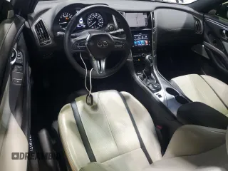 2022 Infiniti Q60 Luxe with VIN JN1EV7KL9NM630223, listed as a Copart auction lot 57433205 with 25,730 mi miles and Clean title. Bid and sale history available at DreamBid. Image 8.