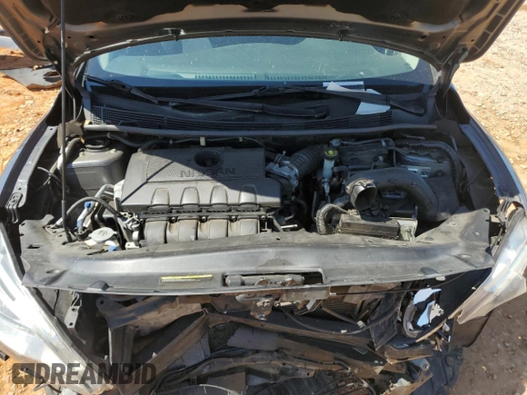 2015 Nissan Sentra SV with VIN 3N1AB7AP8FY314919, listed as a Copart auction lot 50491565 with 142,558 mi miles and Salvage Title. Bid and sale history available at carsss.com. Image 12.