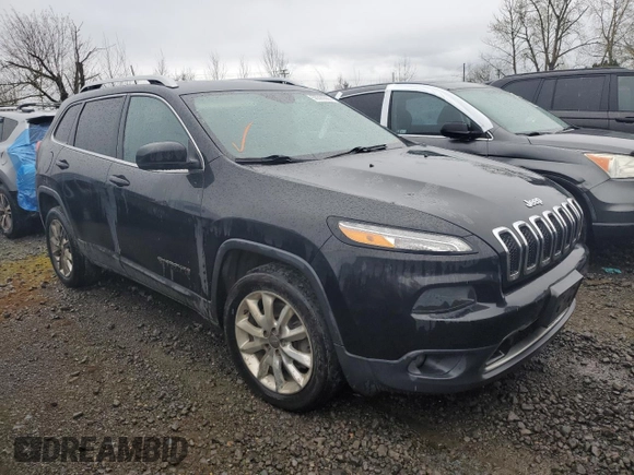 2016 Jeep Cherokee Limited with VIN 1C4PJLDS9GW259103, listed as a Copart auction lot 50390665 with 172,747 mi miles and Clean Title. Bid and sale history available at carsss.com. Image 4.