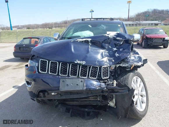 2017 Jeep Grand Cherokee Limited with VIN 1C4RJFBGXHC789995, listed as a IAAI auction lot 41805454 with 35,122 mi miles. Bid and sale history available at carsss.com. Image 12.