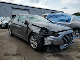 2018 Hyundai Sonata Sport with VIN 5NPE34AF1JH659488, listed as a Copart auction lot 63916064 with 28,417 mi miles and Salvage Title. Bid and sale history available at carsss.com. Image 4.