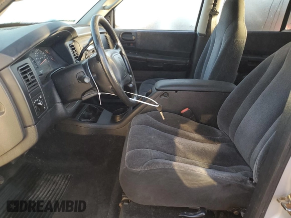 2004 Dodge Dakota Sport with VIN 1D7HL38N24S634602, listed as a Copart auction lot 74386034 with 158,855 mi miles and Salvage Title. Bid and sale history available at carsss.com. Image 7.