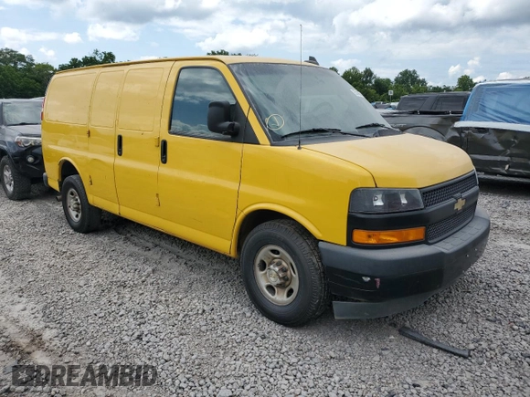 2020 Chevrolet Express Cargo with VIN 1GCWGAFP5L1159031, listed as a Copart auction lot 55140805 with 188,128 mi miles and Clean title. Bid and sale history available at DreamBid. Image 4.