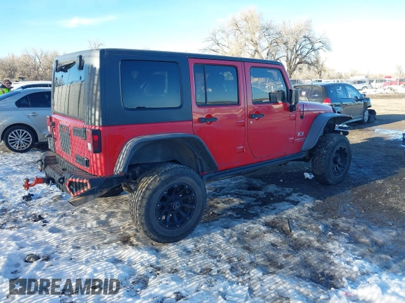2007 Jeep Wrangler Unlimited X with VIN 1J4GA39137L104767, listed as a IAAI auction lot 41348113 with 175,353 mi miles and . Bid and sale history available at DreamBid. Image 4.