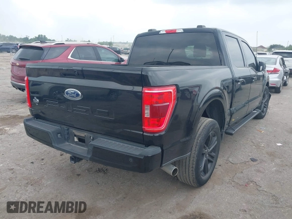 2021 Ford F-150 XL with VIN 1FTEW1C5XMFC46476, listed as a IAAI auction lot 42274855 with 89,148 mi miles and . Bid and sale history available at DreamBid. Image 4.