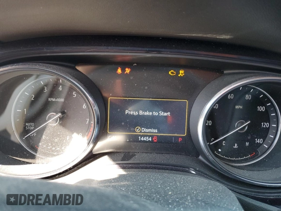 2023 Buick Encore GX Select with VIN KL4MMESL2PB086978, listed as a Copart auction lot 49974395 with 14,454 mi miles and Salvage title. Bid and sale history available at DreamBid. Image 9.