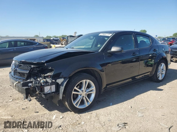 2014 Dodge Avenger SE z VIN 1C3CDZAB0EN222185, wystawiony jako Copart lot #55468775 z przebiegiem 222 601 mil mil oraz Szkoda całkowita • Salvage title. Historia ofert i sprzedaży dostępna na DreamBid. Obrazek 1.