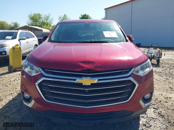 2018 Chevrolet Traverse LT Leather with VIN 1GNERHKW1JJ186565, listed as a IAAI auction lot 42023809 with 132,159 mi miles. Bid and sale history available at carsss.com. Image 12.