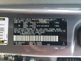 2023 Lexus RX with VIN 2T2BBMCA5PC021159, listed as a Copart auction lot 52404444 with 5,378 mi miles. Bid and sale history available at carsss.com. Image 12.