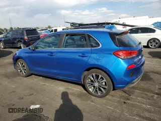 2018 Hyundai Elantra GT with VIN KMHH35LE7JU015356, listed as a Copart auction lot 75359574 with 57,153 mi miles and Clean Title. Bid and sale history available at carsss.com. Image 2.