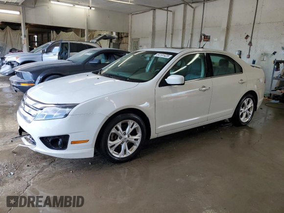 2012 Ford Fusion SE with VIN 3FAHP0HA5CR427017, listed as a Copart auction lot 64191425 with 211,924 mi miles and Salvage title. Bid and sale history available at DreamBid. Image 1.