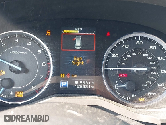 2019 Subaru Ascent Limited with VIN 4S4WMAMD8K3404890, listed as a IAAI auction lot 42435135 with 129,531 mi miles and . Bid and sale history available at DreamBid. Image 15.