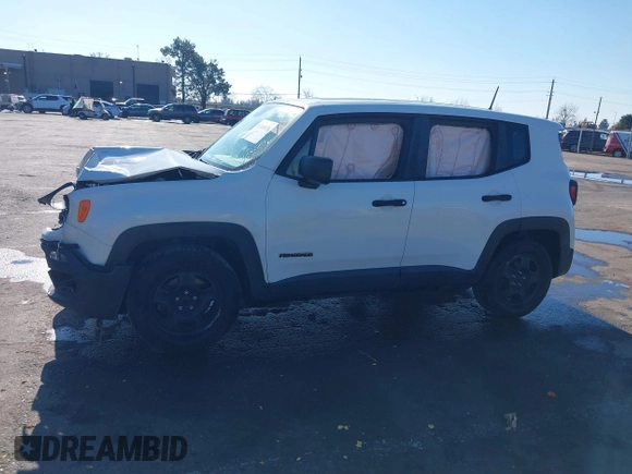 2017 Jeep Renegade Sport with VIN ZACCJAAB5HPF97197, listed as a IAAI auction lot 41368131 with 90,289 mi miles and . Bid and sale history available at DreamBid. Image 14.