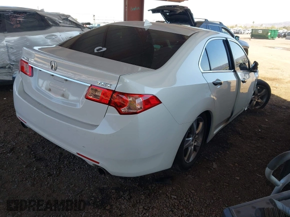 2012 Acura TSX Tech Pkg with VIN JH4CU2F61CC001779, listed as a IAAI auction lot 41848348 with 189,114 mi miles. Bid and sale history available at carsss.com. Image 4.