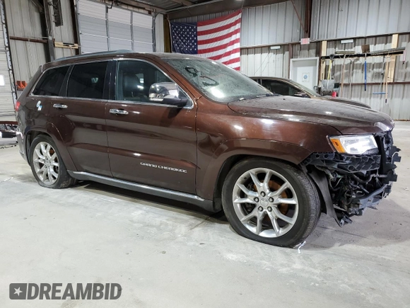 2014 Jeep Grand Cherokee Summit с VIN 1C4RJFJT7EC527412, выставлен на аукционе Copart как лот 65185315 с пробегом 175 265 миль миль и Чистый • Clean title. История ставок и продаж доступна на DreamBid. Изображение 4.