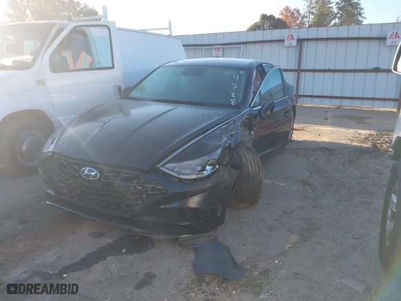 2021 Hyundai Sonata SEL with VIN KMHL64JA0MA164788, listed as a IAAI auction lot 37945387 with 36,432 mi miles. Bid and sale history available at carsss.com. Image 2.