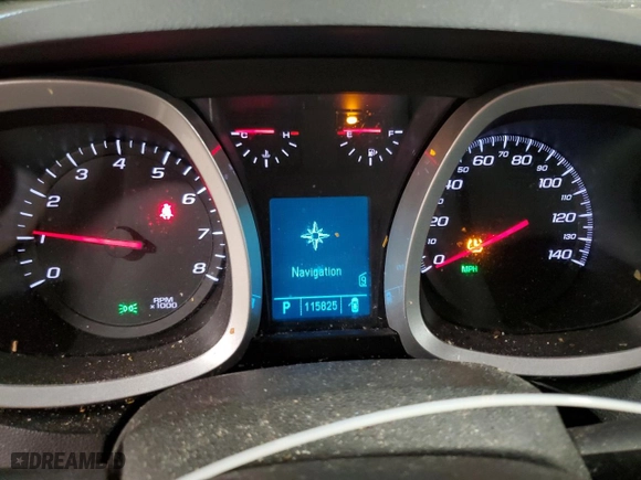 2011 Chevrolet Equinox LT w/1LT with VIN 2CNFLDE54B6238355, listed as a Copart auction lot 45025365 with 115,825 mi miles and Salvage Title. Bid and sale history available at carsss.com. Image 9.