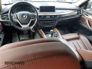 2015 BMW X6 xDrive50i with VIN 5UXKU6C50F0F94056, listed as a Copart auction lot 71049184 with 78,036 mi miles and Clean Title. Bid and sale history available at carsss.com. Image 8.