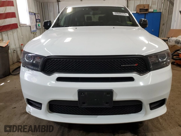 2019 Dodge Durango GT Plus with VIN 1C4RDJDG7KC560947, listed as a Copart auction lot 49088225 with 72,580 mi miles and Salvage Title. Bid and sale history available at DreamBid. Image 5.