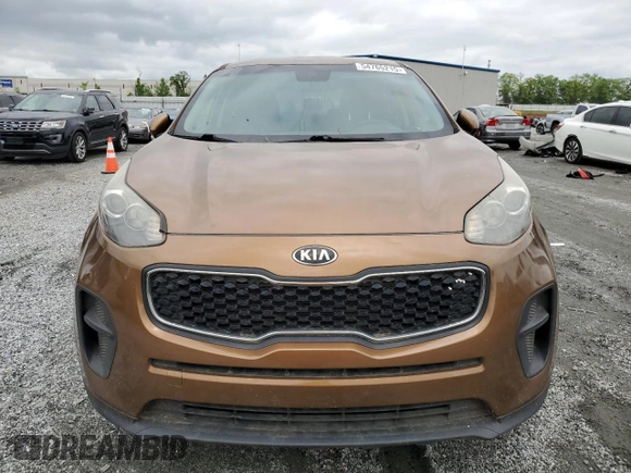 2018 Kia Sportage LX with VIN KNDPM3ACXJ7307438, listed as a Copart auction lot 54765215 with 182,957 mi miles and Clean Title. Bid and sale history available at DreamBid. Image 5.