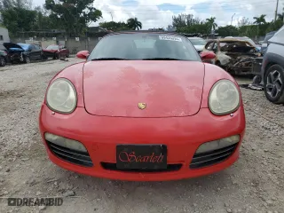 2006 Porsche Boxster S with VIN WP0CB29886U730705, listed as a Copart auction lot 69435394 with 50,323 mi miles and Non Repairable. Bid and sale history available at carsss.com. Image 5.