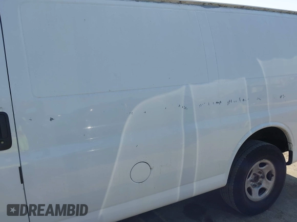 2005 Chevrolet Express Cargo with VIN 1GCFG15T651238970, listed as a IAAI auction lot 42141600 with 138,534 mi miles and . Bid and sale history available at DreamBid. Image 6.