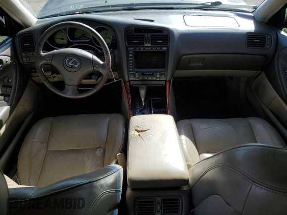 2002 Lexus GS 300 z VIN JT8BD69SX20157525, wystawiony jako Copart lot #57838795 z przebiegiem 231 036 mil mil oraz Szkoda całkowita • Salvage title. Historia ofert i sprzedaży dostępna na DreamBid. Obrazek 8.