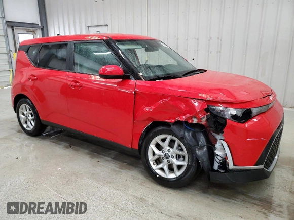 2025 Kia Soul LX with VIN KNDJ23AU5S7248823, listed as a Copart auction lot 53493655 with 13,380 mi miles and Clean Title. Bid and sale history available at carsss.com. Image 4.