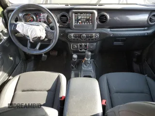 2021 Jeep Wrangler Unlimited Sport Altitude with VIN 1C4HJXDG3MW563434, listed as a Copart auction lot 77968474 with 29,834 mi miles and Salvage Title. Bid and sale history available at carsss.com. Image 8.