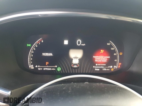 2022 Acura MDX with VIN 5J8YE1H30NL022211, listed as a Copart auction lot 89159125 with 79,266 mi miles and Salvage Title. Bid and sale history available at carsss.com. Image 9.