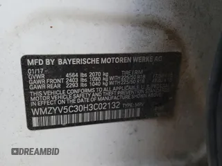 2017 MINI Countryman Cooper z VIN WMZYV5C30H3C02132, wystawiony jako Copart lot #72447384 z przebiegiem 75 529 mil mil oraz Szkoda całkowita • Salvage title. Historia ofert i sprzedaży dostępna na DreamBid. Obrazek 13.
