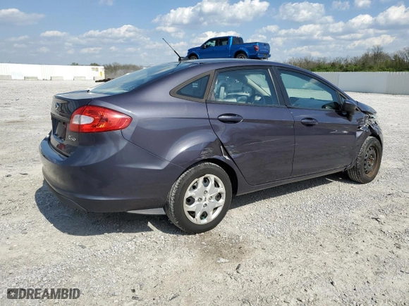 2012 Ford Fiesta S with VIN 3FADP4AJ9CM123542, listed as a Copart auction lot 50846864 with 95,056 mi miles and Salvage Title. Bid and sale history available at carsss.com. Image 3.