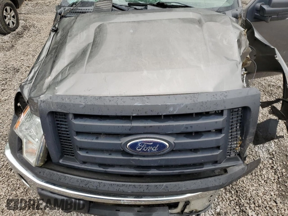 2012 Ford F-150 XL with VIN 1FTMF1EM0CFB22909, listed as a Copart auction lot 55887475 with 154,966 mi miles and Salvage title. Bid and sale history available at DreamBid. Image 11.