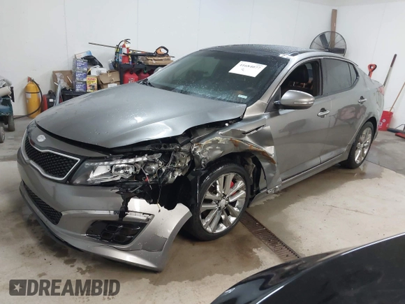 2014 Kia Optima SX Turbo with VIN 5XXGR4A61EG316334, listed as a IAAI auction lot 41684077 with 179,212 mi miles and . Bid and sale history available at DreamBid. Image 22.